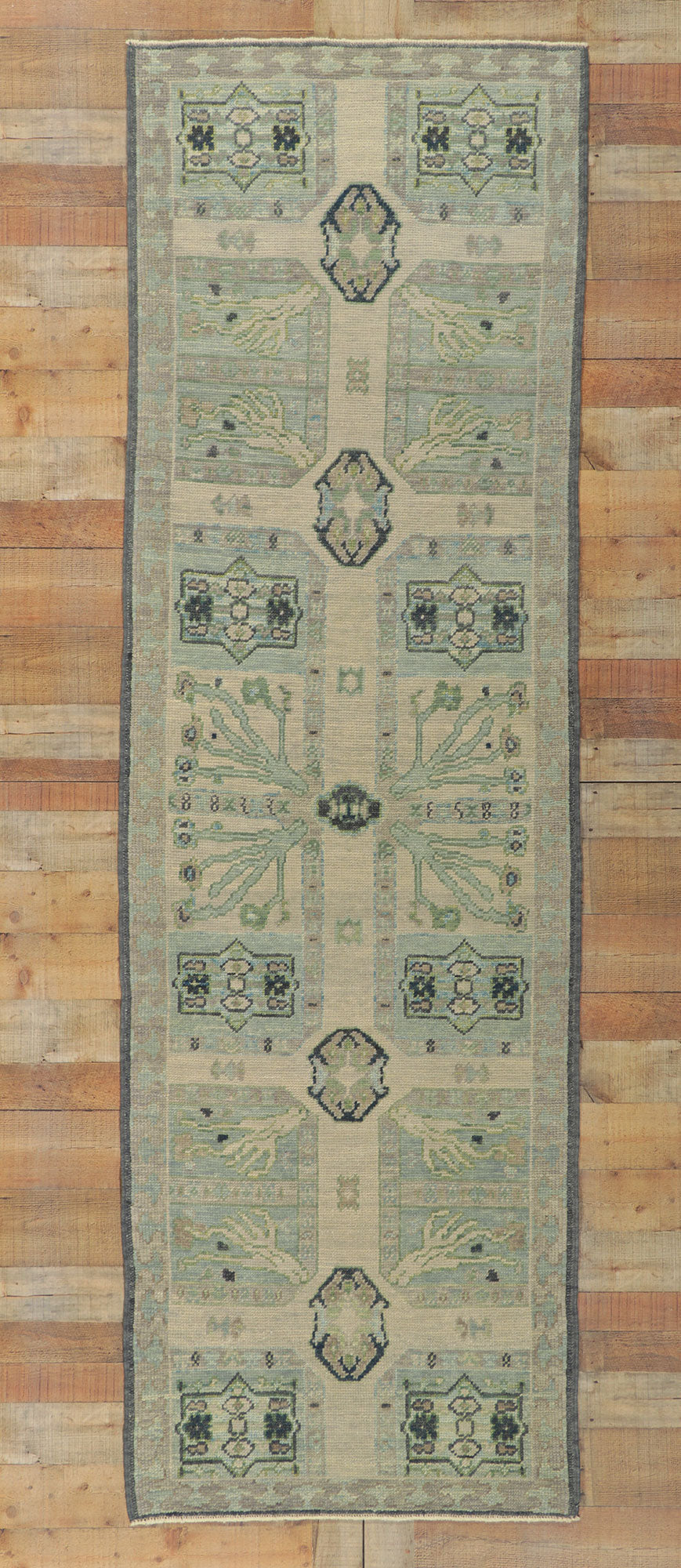3 x 10 Turkish Oushak Runner 53791