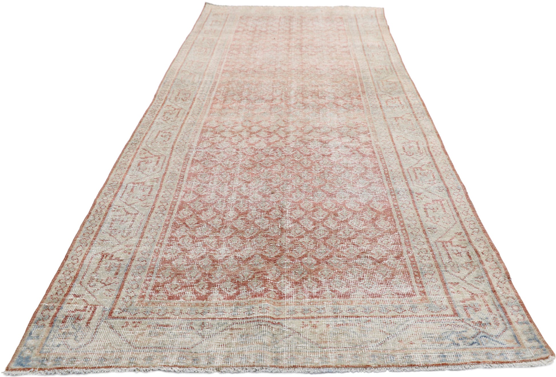 3 x 10 Antique Persian Mahal Runner 52555