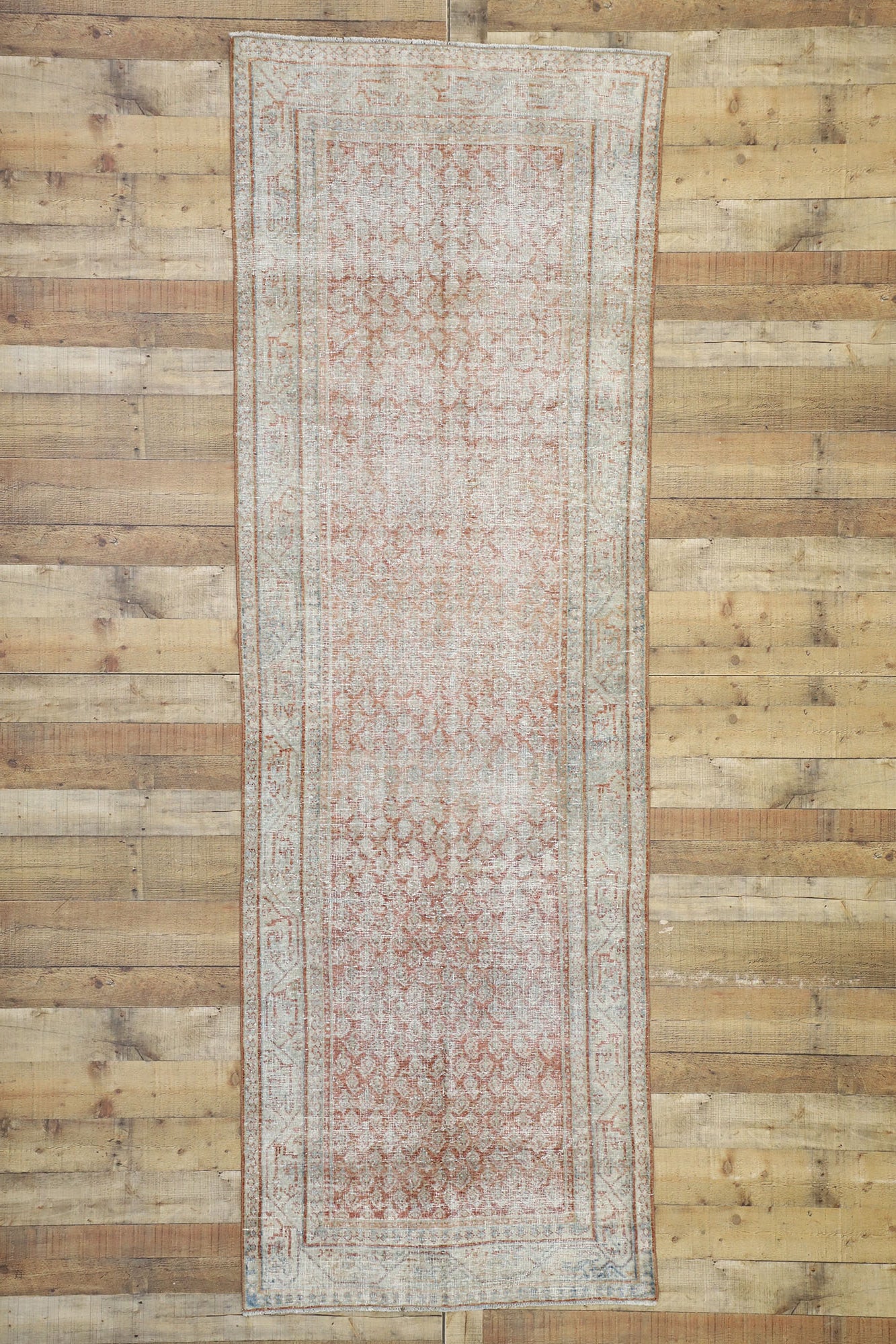3 x 10 Antique Persian Mahal Runner 52555