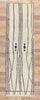 3 x 11 Modern Moroccan Runner 81018