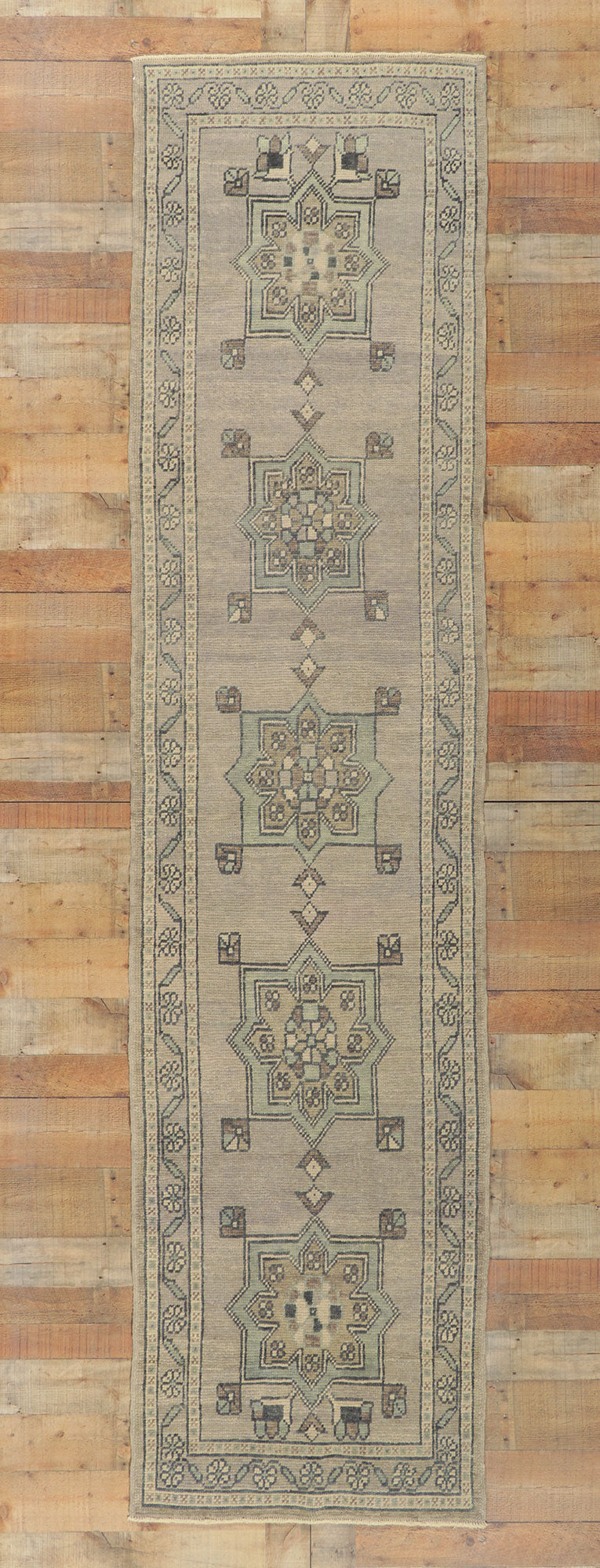 3 x 11 Turkish Oushak Runner 53794