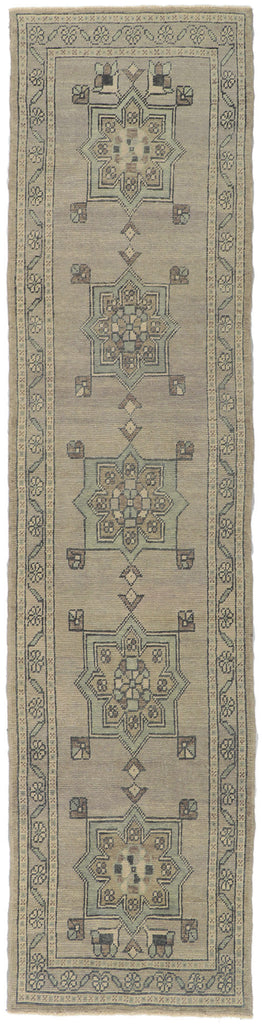 3 x 11 Turkish Oushak Runner 53794