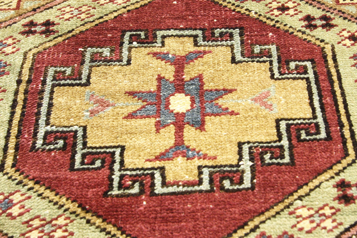 3 x 11 Vintage Turkish Oushak Rug 73665
