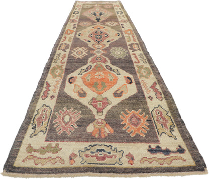 3 x 12 Turkish Oushak Runner 53793
