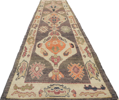 3 x 12 Turkish Oushak Runner 53793