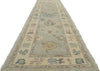 3 x 12 Light Blue Turkish Oushak Rug 53795
