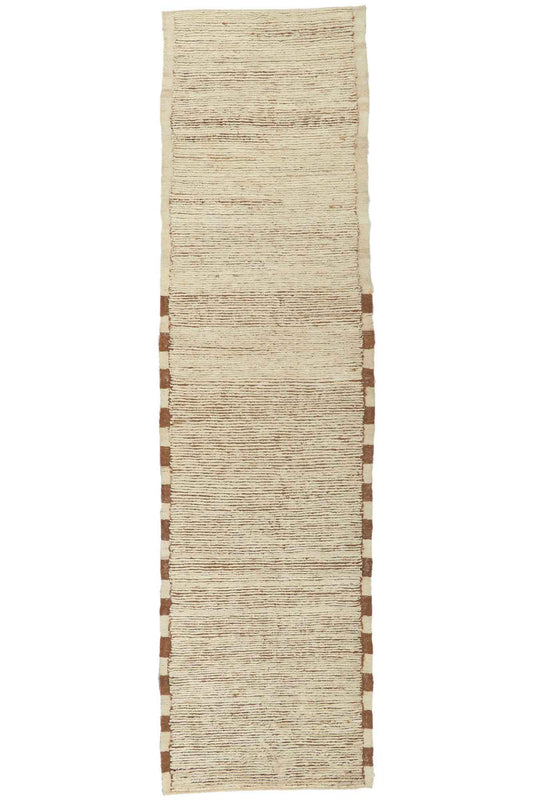 3 x 12 Natural Moroccan Runner 80777