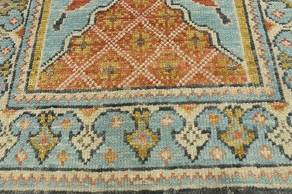 3 x 13 Colorful Turkish Oushak Runner 52825