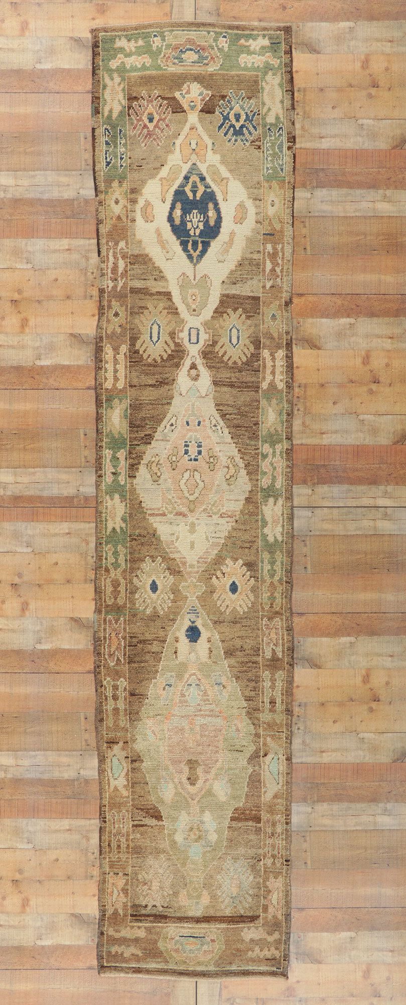 3 x 13 Turkish Oushak Runner 53811