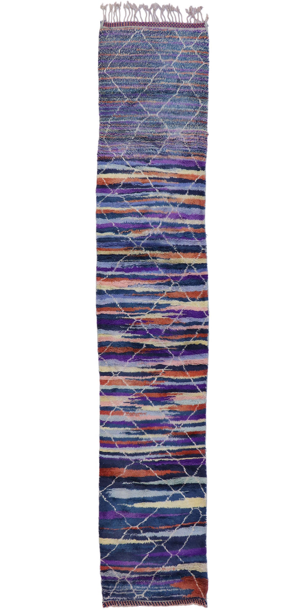 3 x 14 Colorful Moroccan Runner 21093