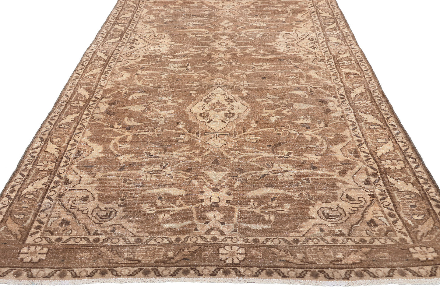3 x 14 Vintage Persian Hamadan Rug 61228
