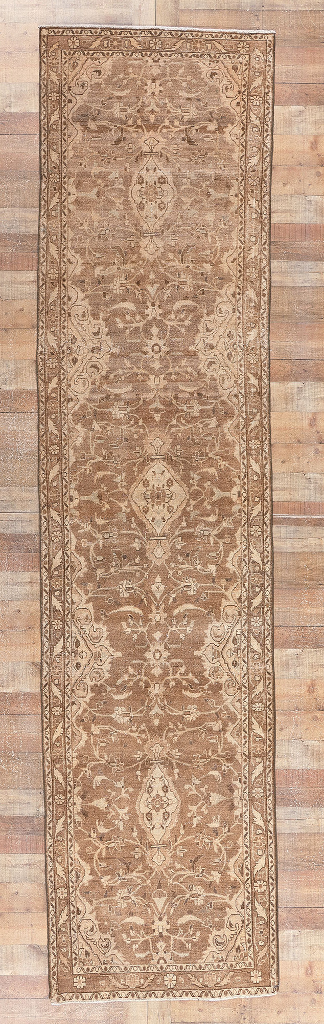 3 x 14 Vintage Persian Hamadan Rug 61228
