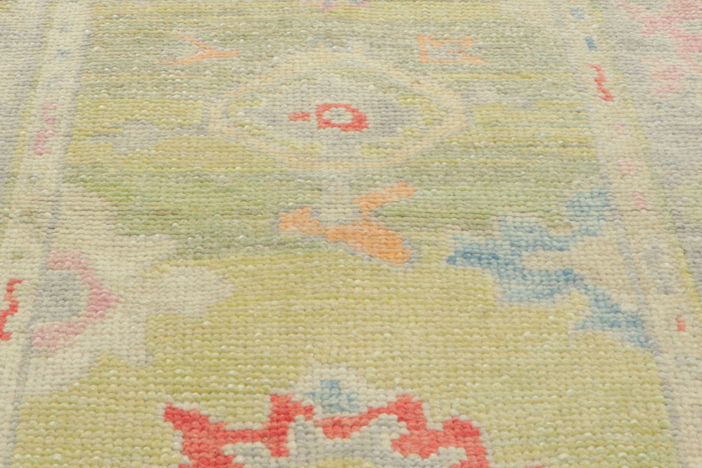 3 x 16 Colorful Turkish Oushak Rug 53823