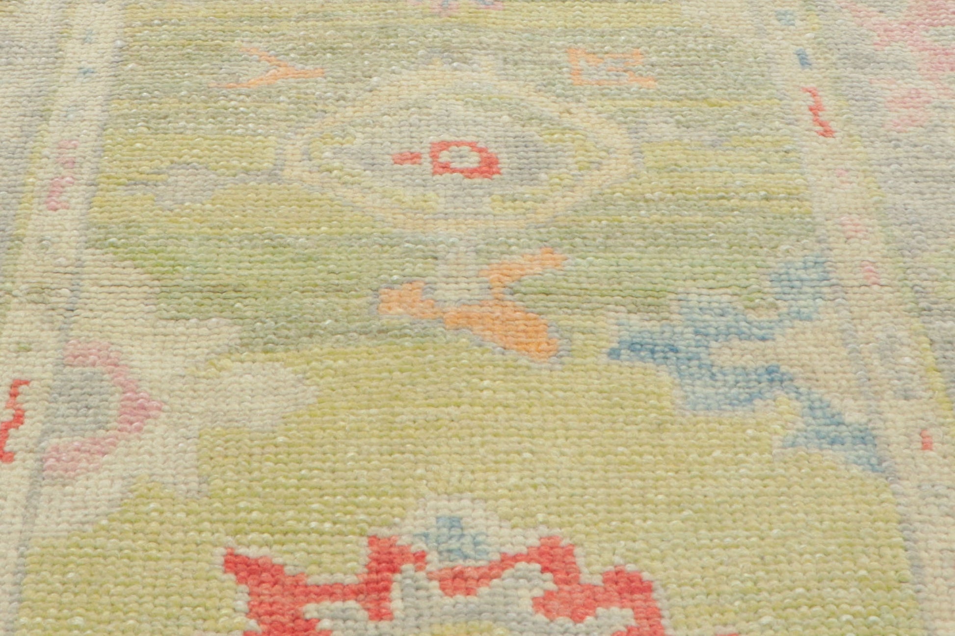 3 x 16 Colorful Turkish Oushak Rug 53823