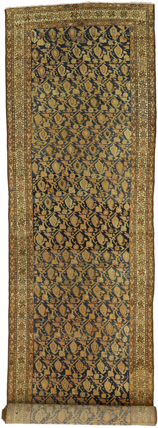 3 x 16 Antique Persian Malayer Runner 74234