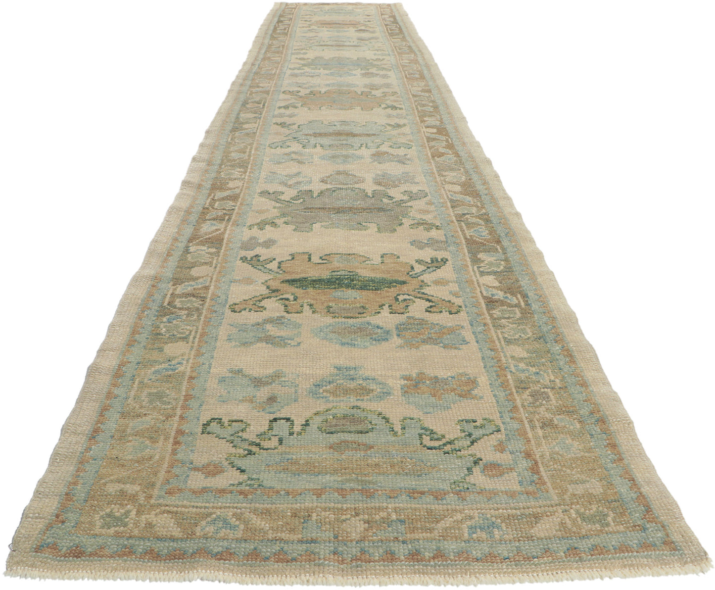 3 x 16 Turkish Oushak Runner 53792