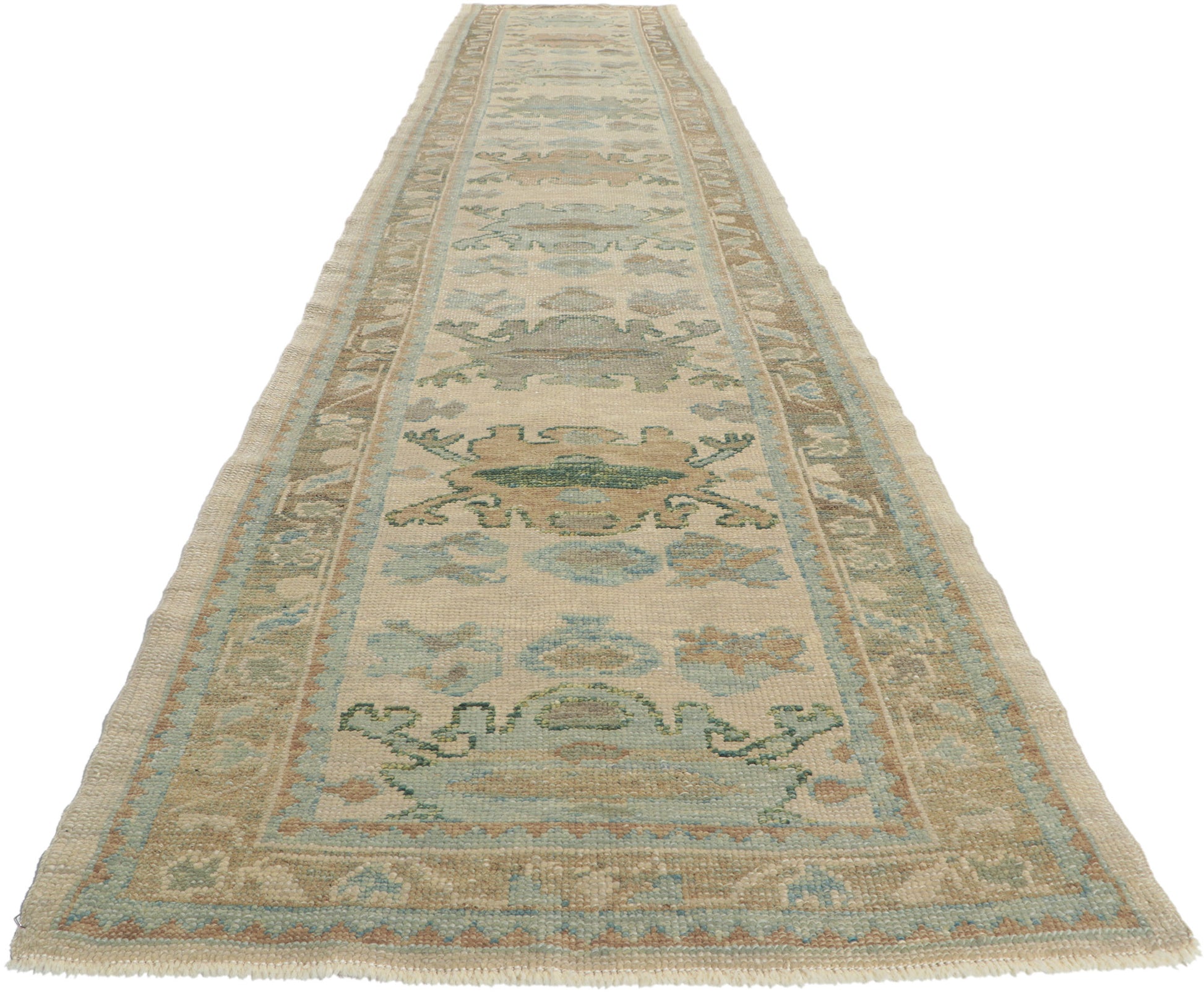 3 x 16 Turkish Oushak Runner 53792