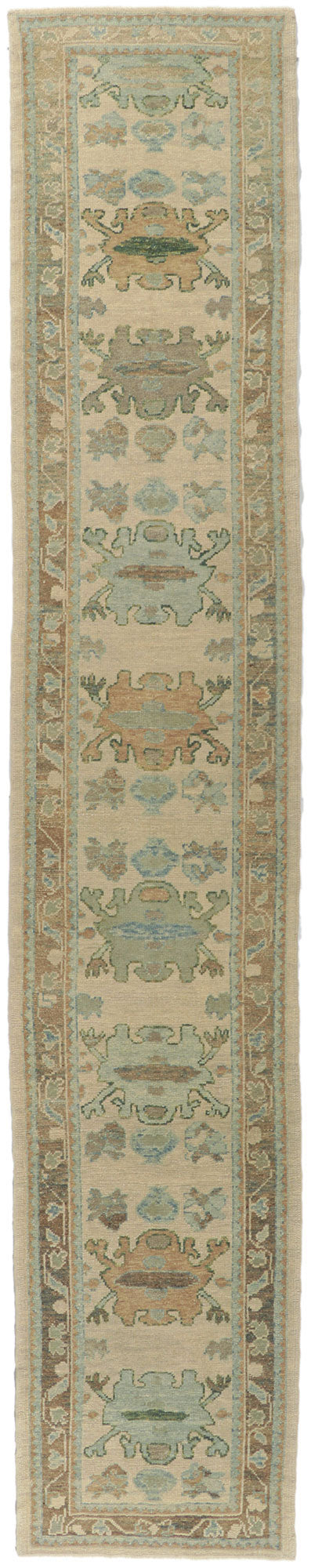 3 x 16 Turkish Oushak Runner 53792