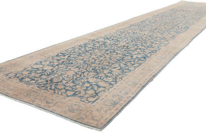 3 x 16 Antique Persian Kashan Rug 53866