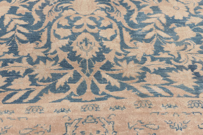 3 x 16 Antique Persian Kashan Rug 53866