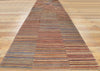 3 x 17 Colorful Striped Tibetan Runner 78534