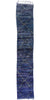 3 x 17 Long Blue Moroccan Runner 21135