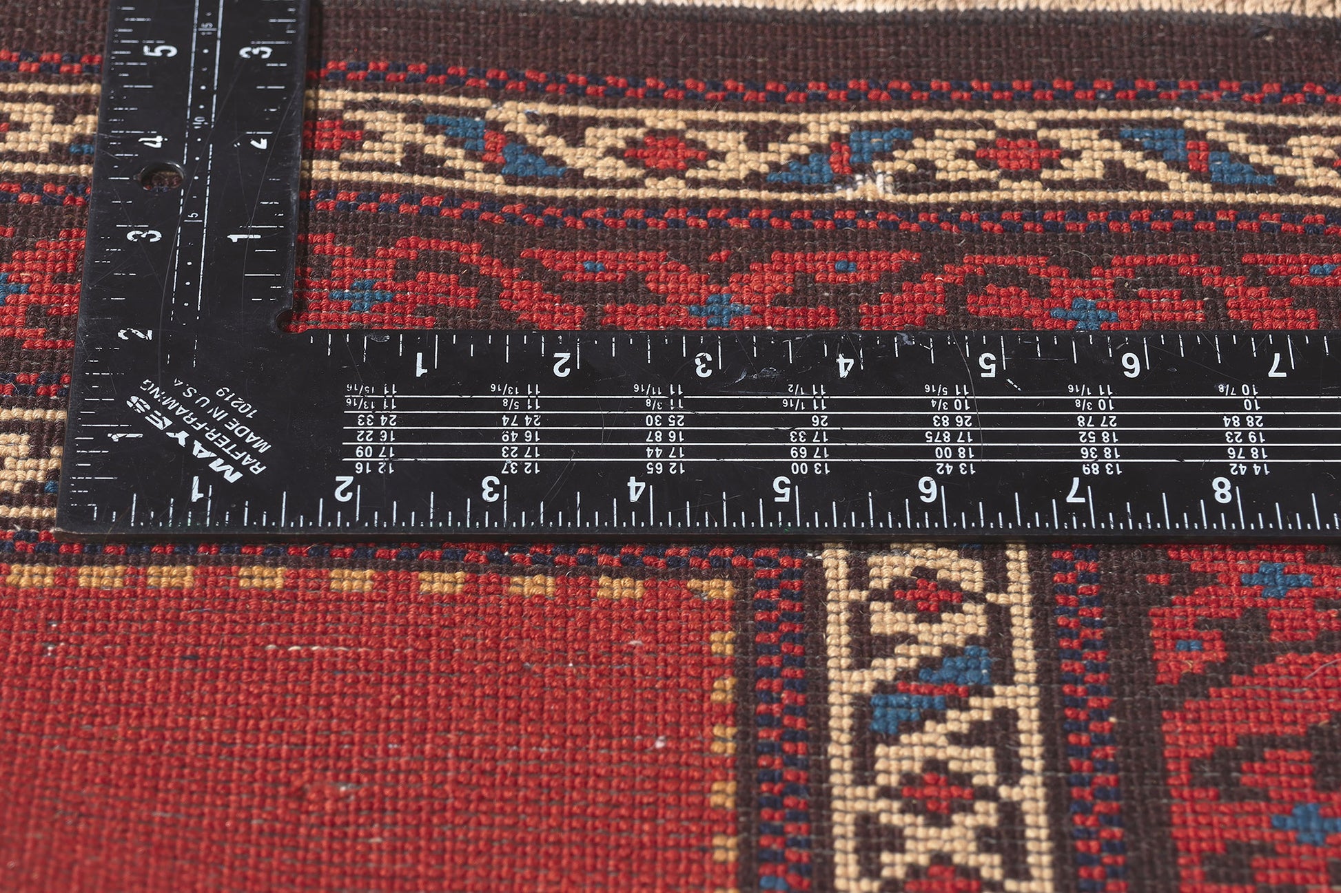 3 x 32 Antique Caucasian Karabagh Runner 53867