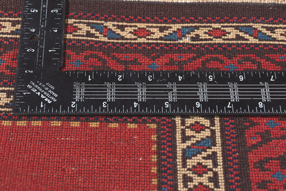 3 x 32 Antique Caucasian Karabagh Runner 53867