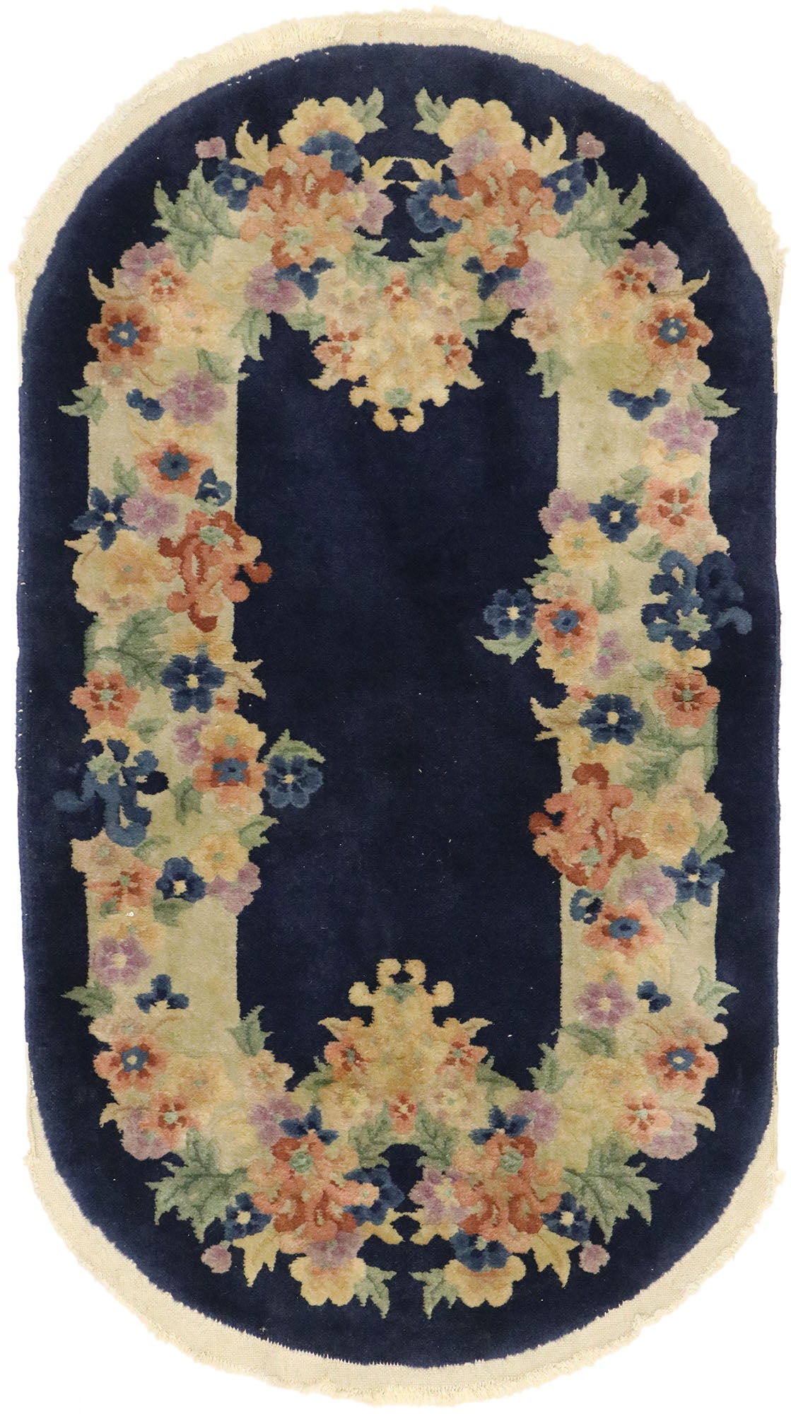 3 x 4 Antique Chinese Art Deco Rug 77463