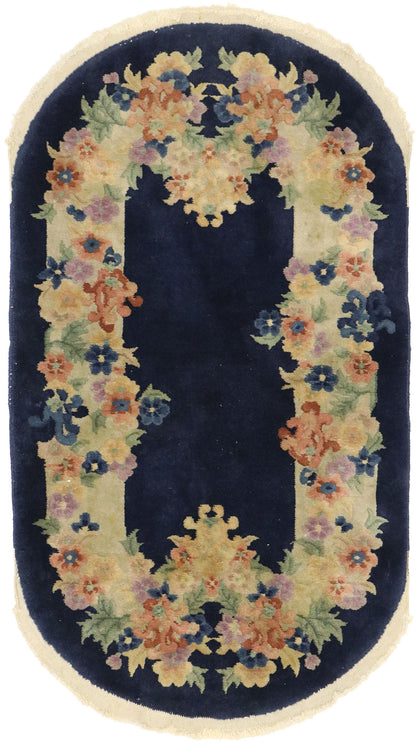 3 x 4 Antique Chinese Art Deco Rug 77463