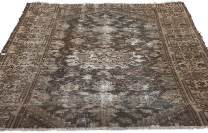 3 x 4 Antique Persian Hamadan Rug 78577