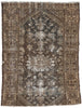3 x 4 Antique Persian Hamadan Rug 78577