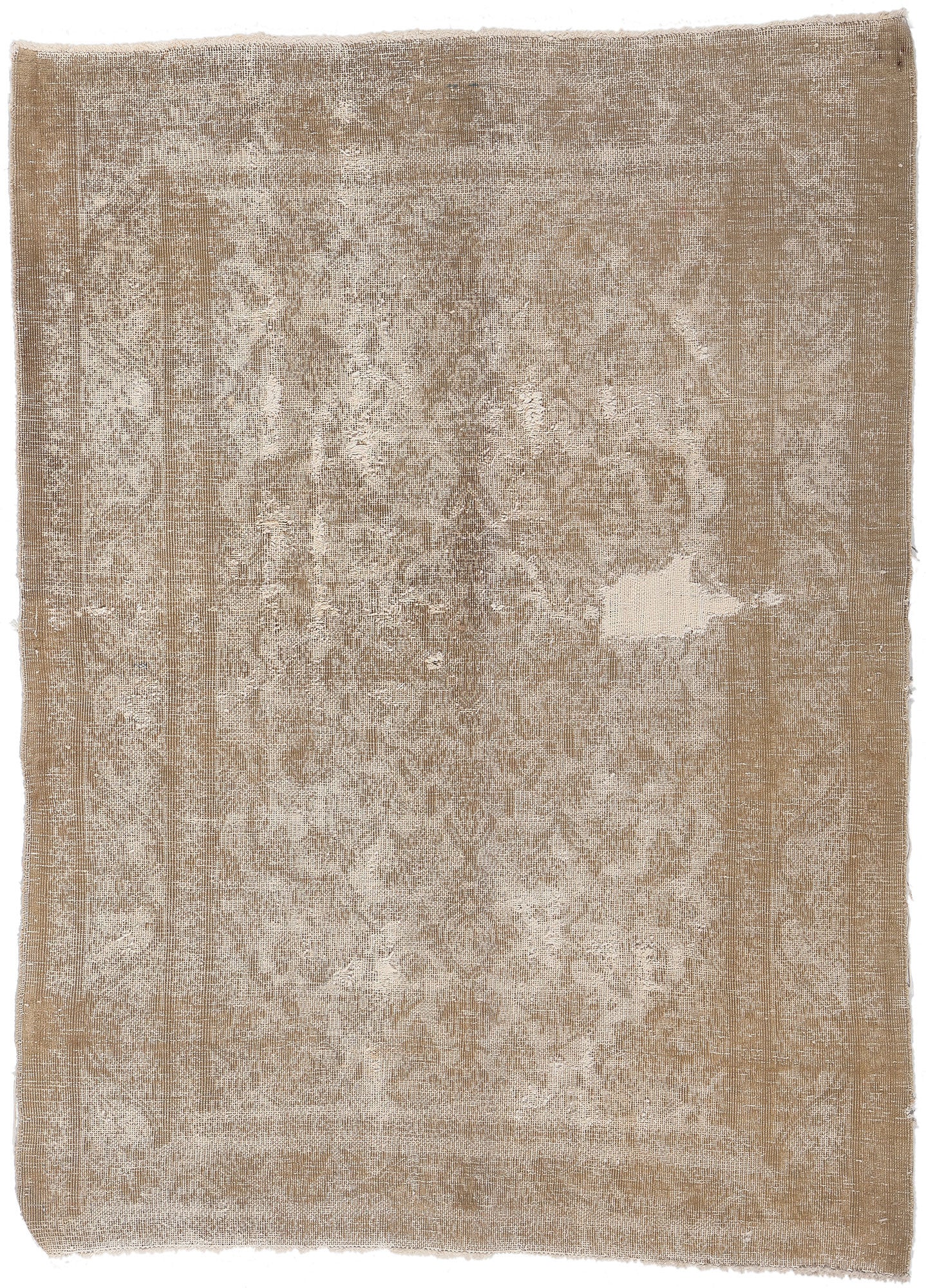 3 x 4 Vintage Persian Kashan Rug 78571