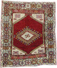 3 x 4 Vintage Turkish Oushak Rug 52321