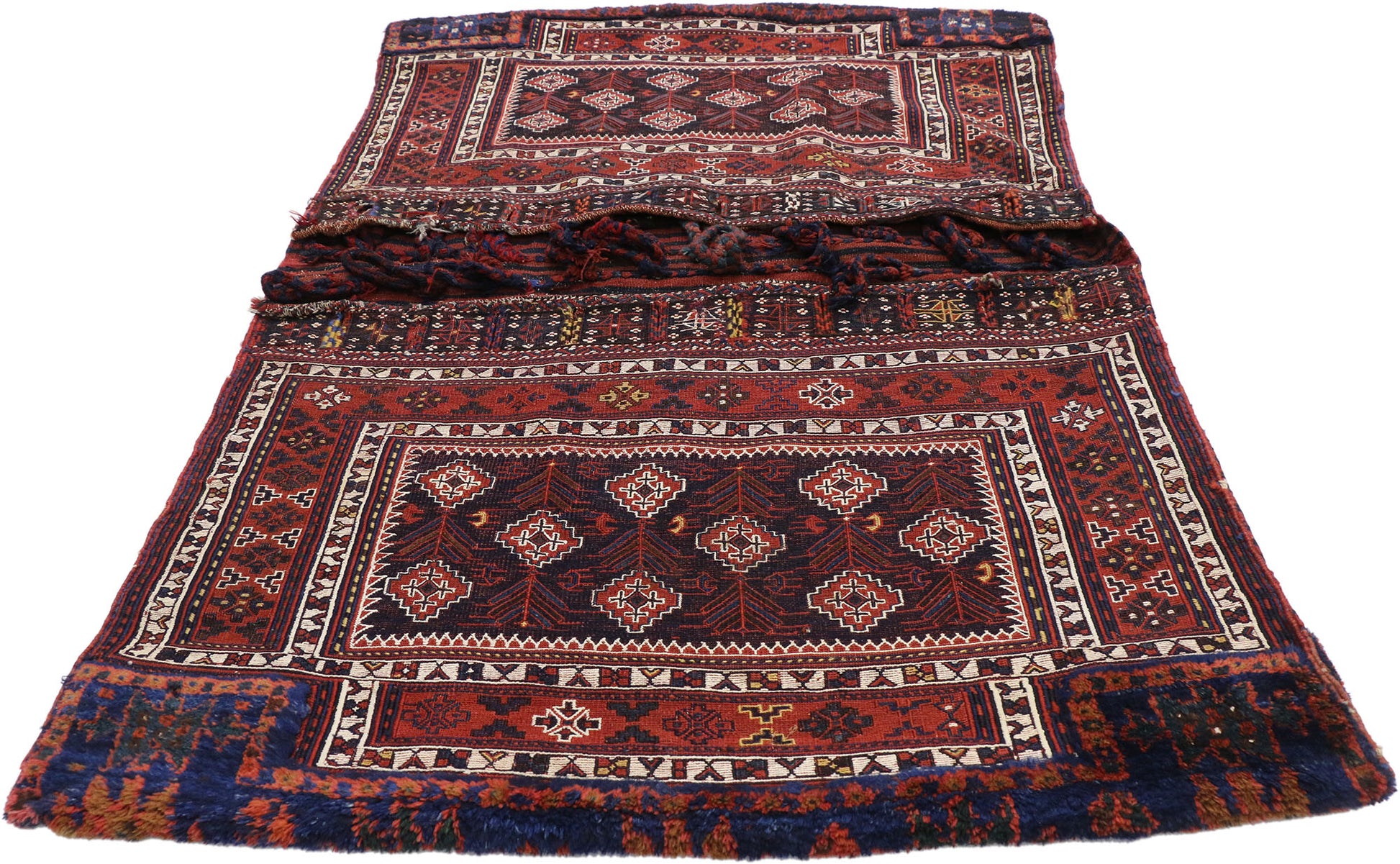 3 x 5 Antique Persian Saddlebag 74584