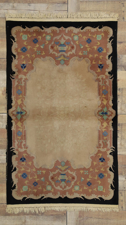3 x 5 Antique Chinese Art Deco Rug 70718