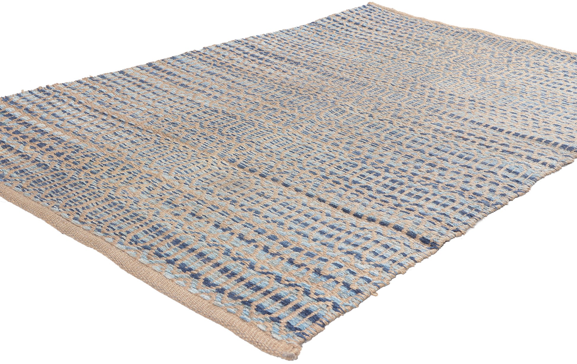 3 x 5 Handwoven Natural Fiber Jute Rug 78546