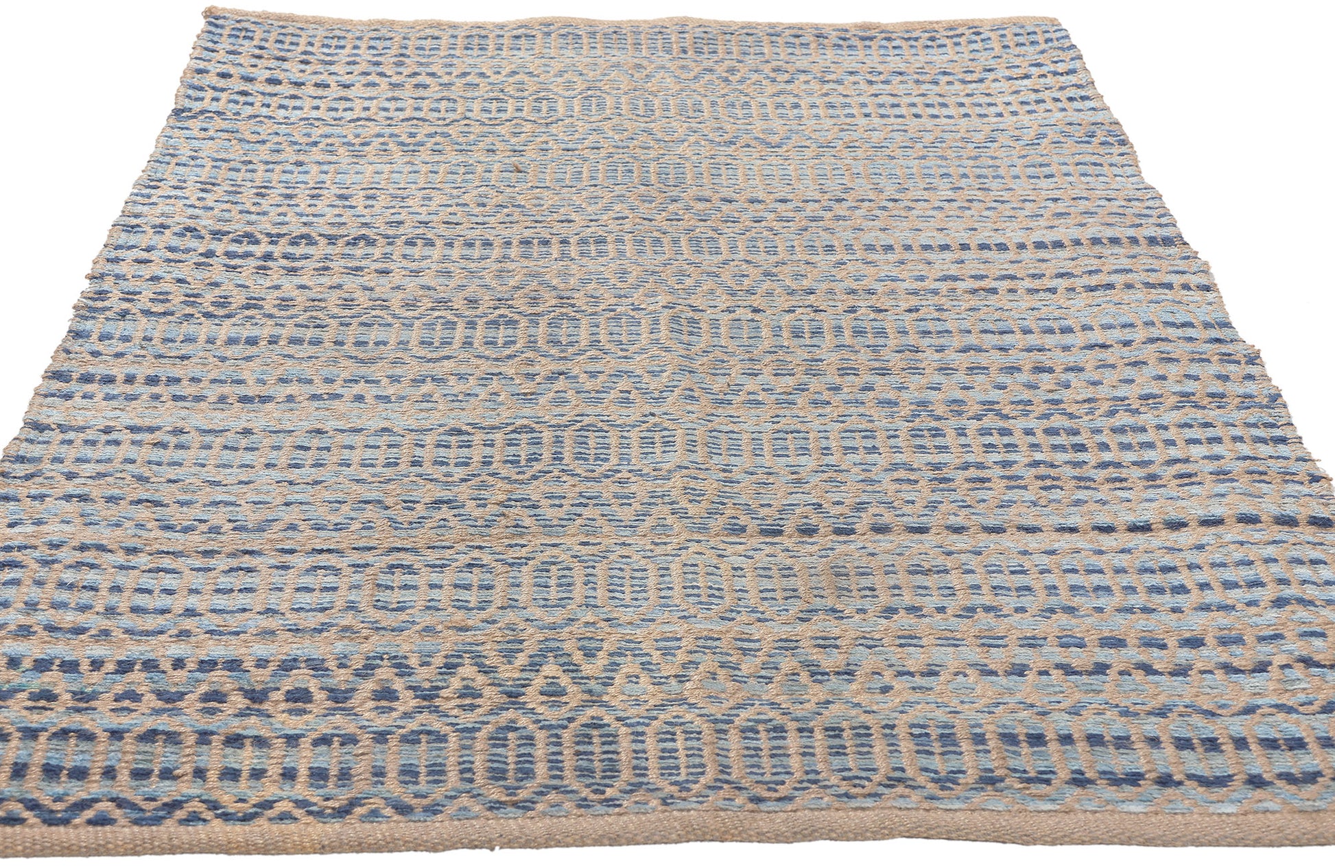3 x 5 Handwoven Natural Fiber Jute Rug 78546