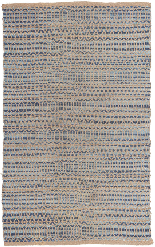3 x 5 Handwoven Natural Fiber Jute Rug 78546