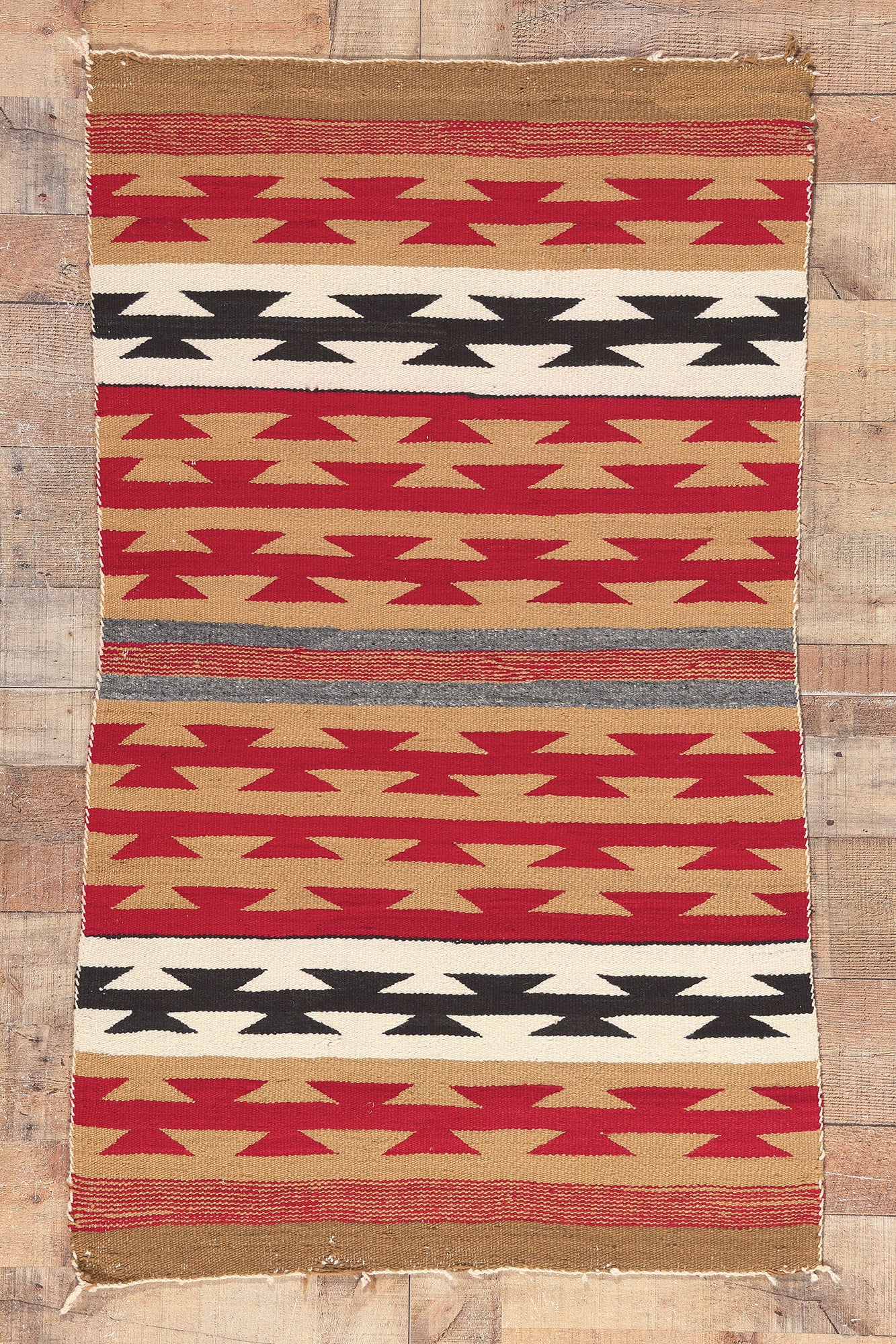 3 x 5 Antique Chinle Navajo Rug 78558
