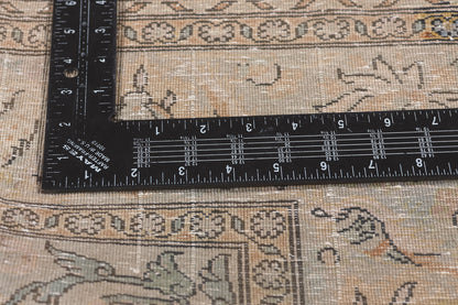 3 x 5 Vintage Persian Kashan Rug 78574