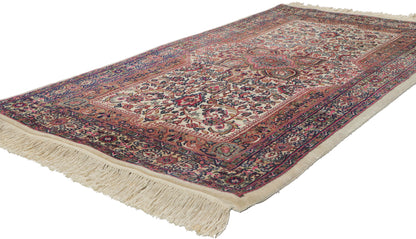 3 x 5 Vintage Chinese Kerman Rug 78300