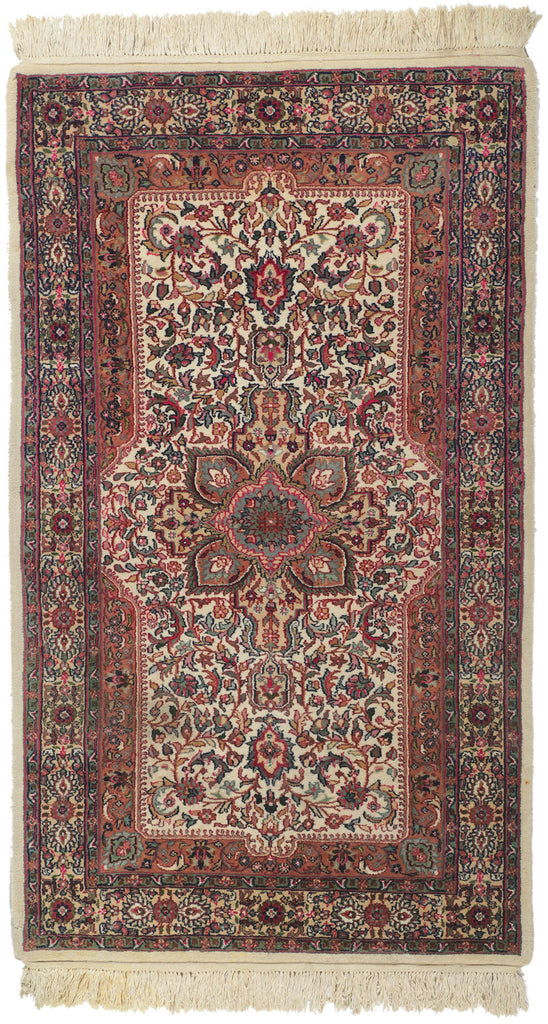 3 x 5 Vintage Chinese Kerman Rug 78300