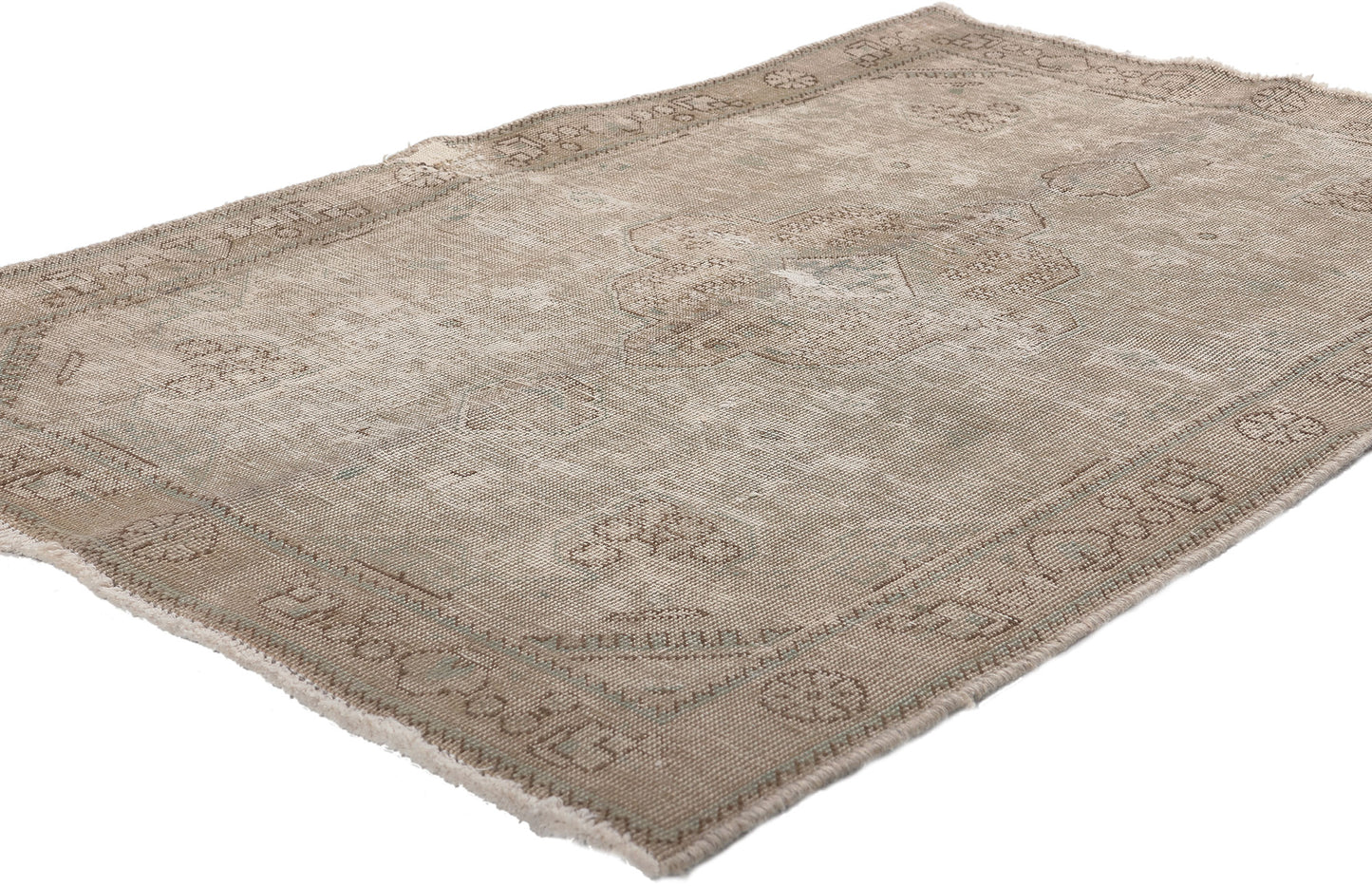 3 x 5 Vintage Persian Tabriz Rug 78573
