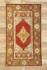 3 x 5 Vintage Turkish Oushak Rug 73868