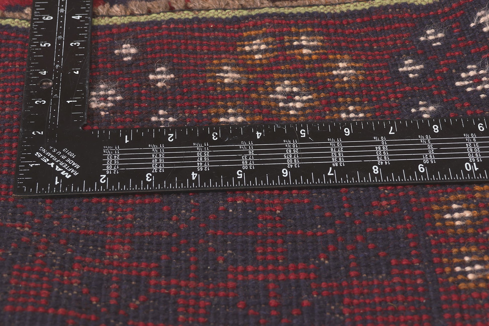 3 x 5 Vintage Afghan Baluch Rug 78631