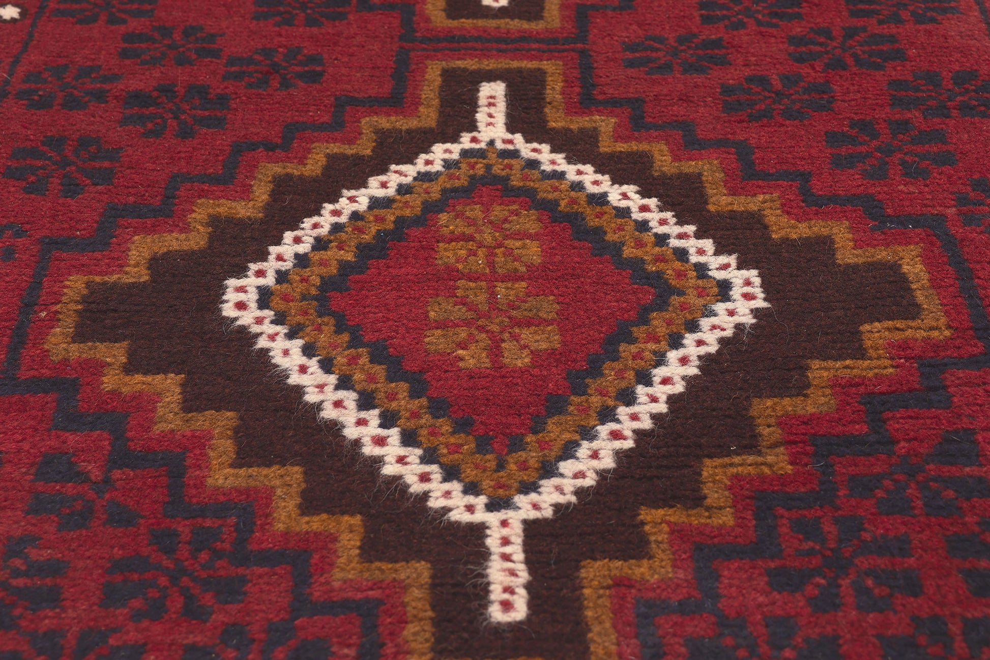 3 x 5 Vintage Afghan Baluch Rug 78631