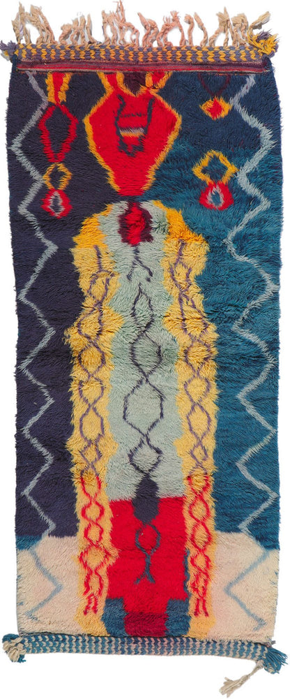 3 x 6 Colorful Moroccan Rug 21115