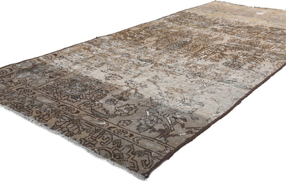 3 x 7 Antique Persian Bakhtiari Rug 78602