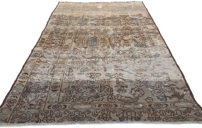 3 x 7 Antique Persian Bakhtiari Rug 78602